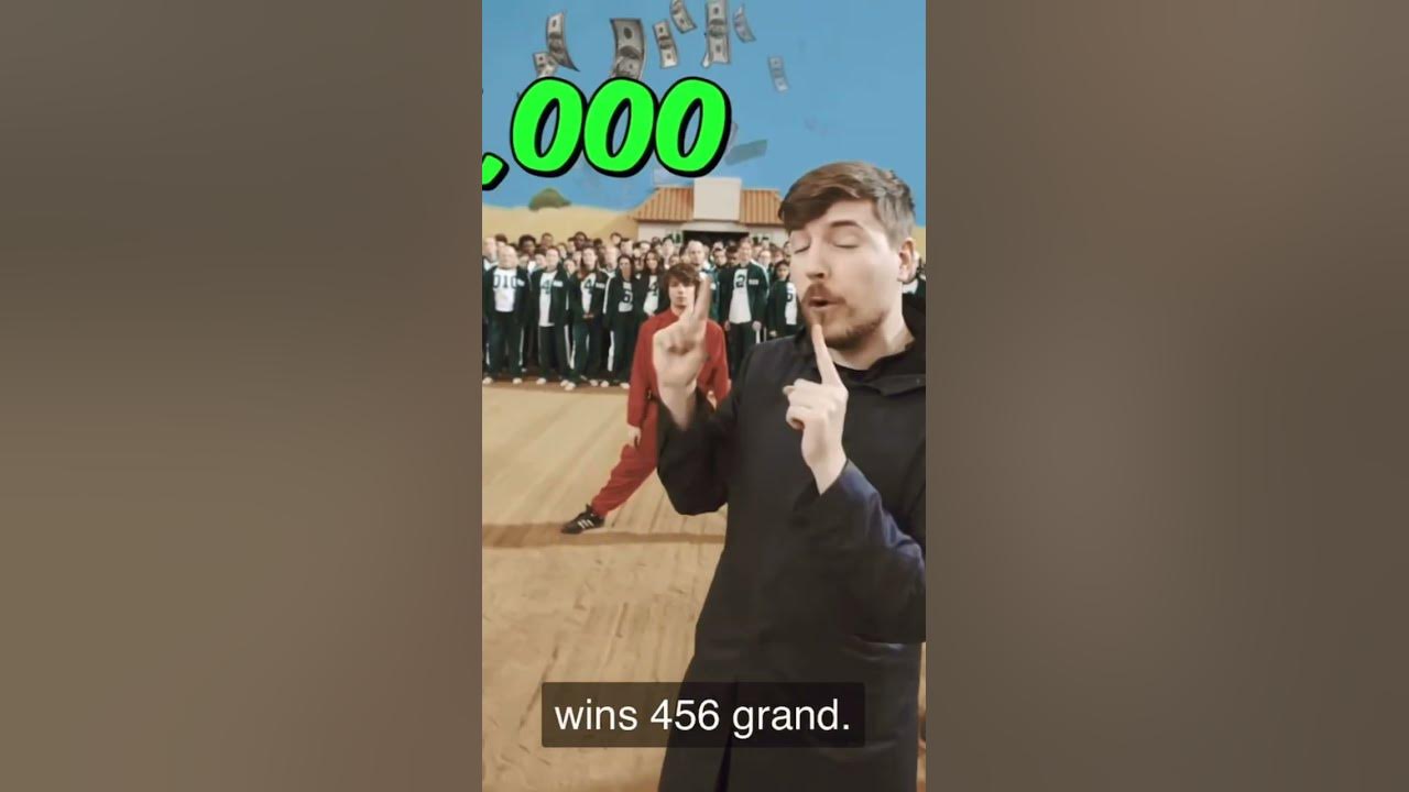 Мистер бист ИГРА В КАЛЬМАРА - YouTube