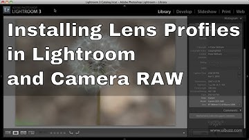 Installing Adobe Lens Profiles for Lightroom and Camera RAW