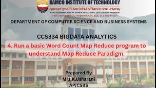 Celebrity Ex4 Run a basic Word Count Map Reduce program Profile