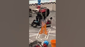 2550R Vex Pushback Solo AWP Auton #robotics #vexrobotics #robot