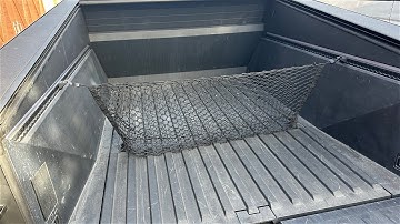 My Review of the TrunkNets Envelope Style Trunk Mesh Cargo Net for Tesla Cybertruck