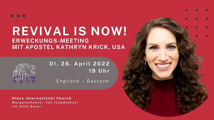 @ApostleKathrynK...  - Revival is Now! - Basel, Sw...