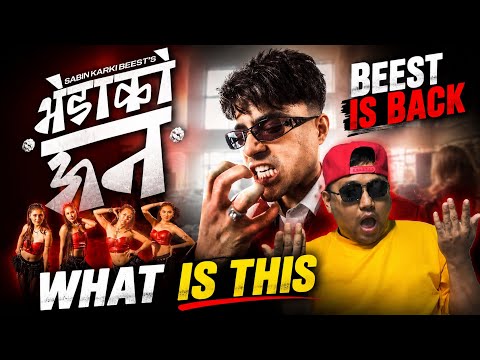 Bheda Ko Oon | Sabin Karki Beest ft. Sanju Moktan | THIS IS CRAZY 😱🔥 | Reaction