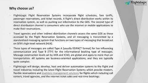 Flight Reservation System | FlightsLogic