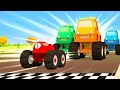 New race for small cars for kids! Helper Cars cartoons for kids &amp; full episodes of cartoons.