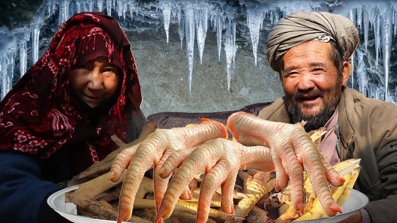 Real Life in Extremest Cold Mountains | Cooking Simple Food to Survive Winter