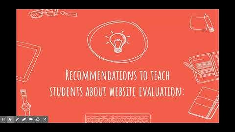 Evaluating Websites: Multimedia Presentation (Johnson & Juarez)