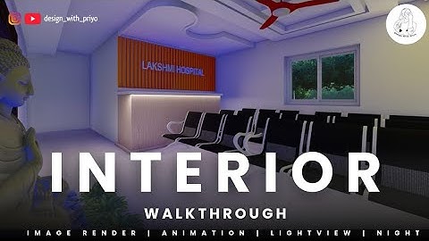 🪄👩‍⚕HOSPITAL RECEPTION INTERIOR DESIGN🏡🤍 walkthrough #shorts #vuralvideo #designwithpriyo 💫♥