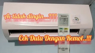 Cek kode error ac daikin Cek kode error ac daikin