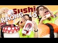 THỬ THÁCH LÀM MÂM SUSHI KHỔNG LỒ CÁ HỒI, BẠCH TUỘC, TƯƠI NGON MẠI DÔ | THÁNH ĂN TV