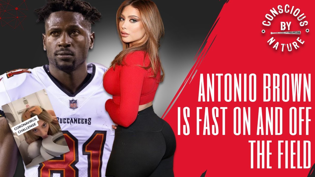 Antonio Brown Is Fast On & Off The Field with IG Model Ava Louise
