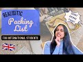 Packing Guide for International Students Moving to UK | Packing List for 2025 | What to Bring to UK