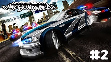 NFS MOST WANTED CAREER INTRO AND FRIST RACE PART 2