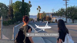 LOS ANGELES J'ARRIVE ! vlog départ/ étudiant d'échange