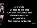 Ana Mena Emilia CARITA TRISTE LETRA 