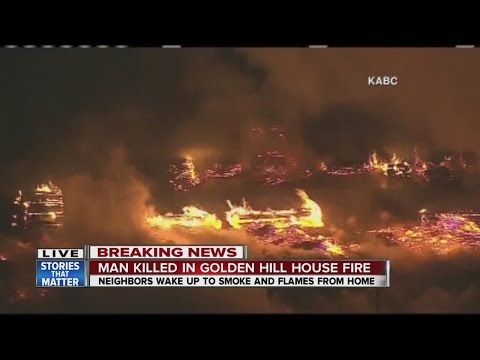 Massive pallet yard fire breaks out in San Bernardino
