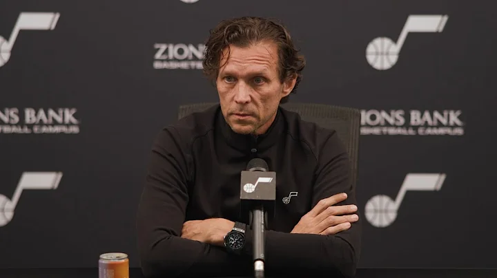 End of Season Media Availability—Coach Quin Snyder | UTAH JAZZ - DayDayNews