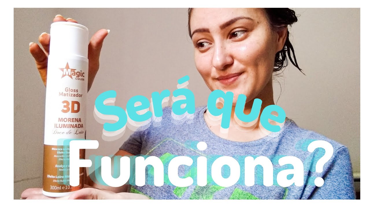 Magic Color 3D_ Morena iluminada - Doce de leite! #magiccolor #morenailuminada #matizador