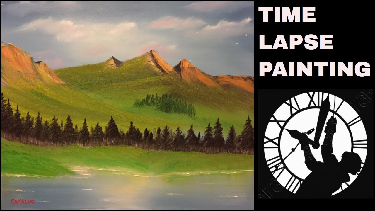 Landscape Oil Painting Time Lapse (2018) - YouTube