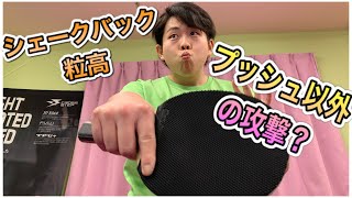 【卓球】シェーク粒高必見！！裏面で粒攻撃をする方法！！【粒高】