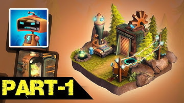 Tiny Robots Recharged | Gameplay Walkthrough Part 1 | Gone Robots ( Android, iOS)