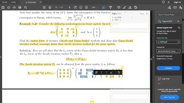 Chapter 3: Jacobi Iterative Method & Gauss-Seidel Iterative Method p2