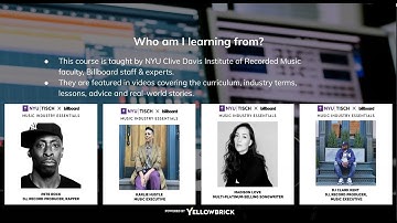 NYU Music Industry Essentials Info Session