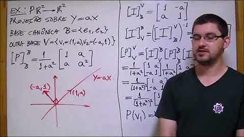 Álgebra Linear: Aula 16, A Matriz de uma Transformação Linear II