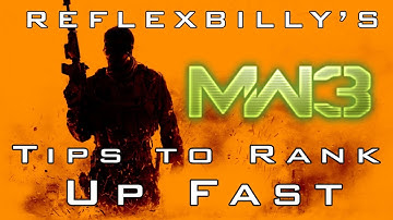 MW3 | Tips to Rank Up Fast + Class Setups