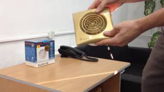 Вентилятор накладной Soler & Palau SILENT-100 CZ GOLD