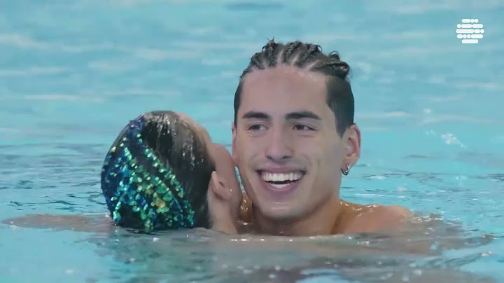 🇪🇸 Spain’s Mixed Duet Stuns with "Heartbreak" Routine at #ArtisticSwimming World Cup 2025 in Markham