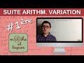 Etudier le sens de variation dune suite arithmtique  premire