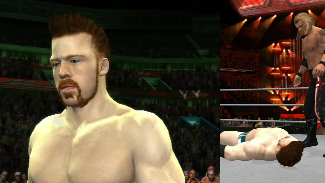 [Raw Main Event] ATTACKS on the last three matches! Edge vs Sheamus ONE ON ONE (SVR 2011)