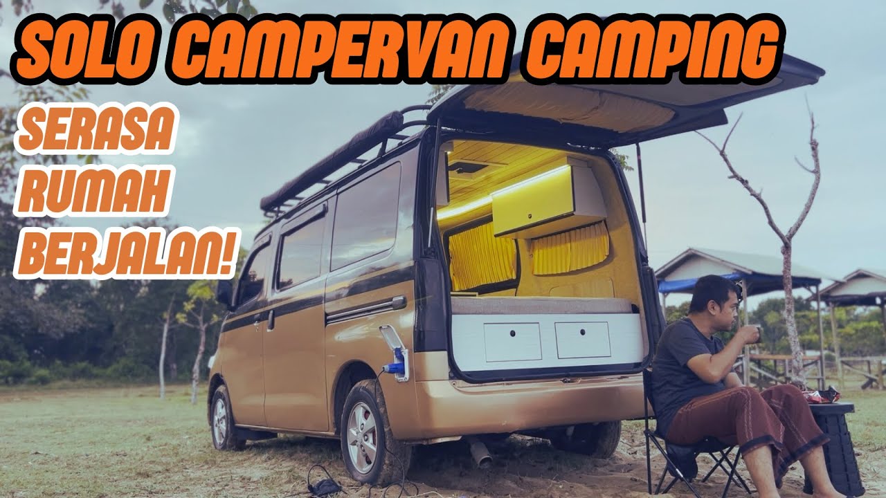 Кемпинг в одиночку на кемпервэне | Ощущение, будто у вас мобильный дом под открытым небом!