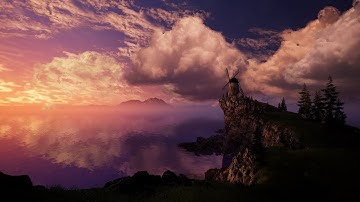 Creating a quick Unreal Engine 4 Scenic Ocean Scene