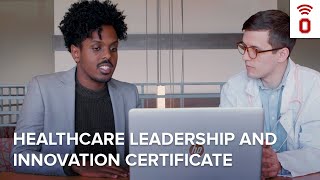 Healthcare Leadership and Innovation Certificate