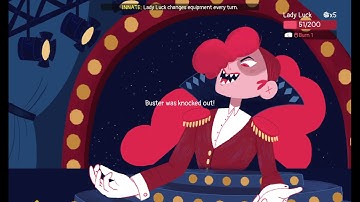 Dicey Dungeons - Final Boss - Lady Luck (Jester Story)