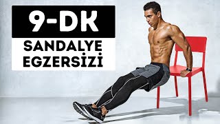 Spor Salonuna Gitmeden Yapabileceğiniz 9 Dakikalık Sandalye Egzersizi