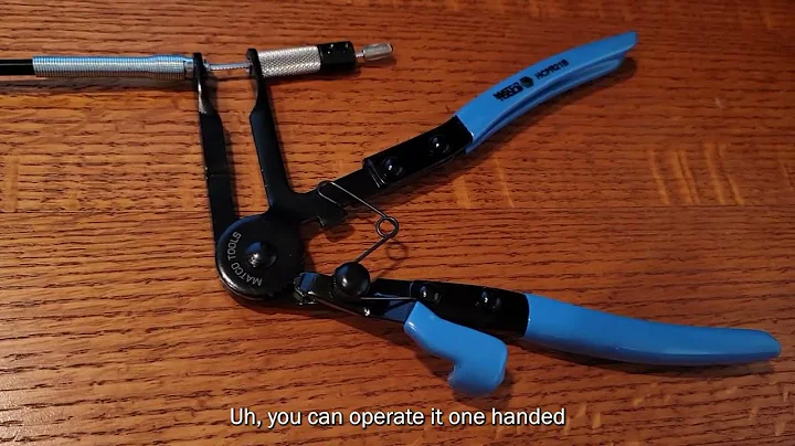 Video Tool Review: Matco Tools Ratcheting Hose Clamp Pliers