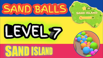 Sand Balls Level 7 - Sand Island
