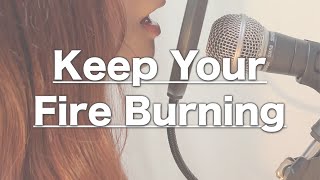 Keep Your Fire Burning/阿部真央/女性弾き語り/「望まぬ不死の冒険者」エンディングテーマ