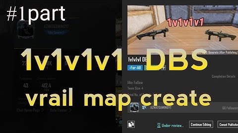 How to wow map create new Wow Mod 1v1v1v1 DBS || vrail map create 