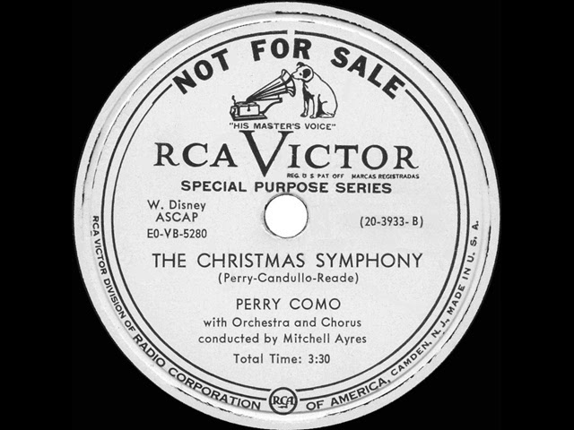 PERRY COMO - THE CHRISTMAS SYMPHONY