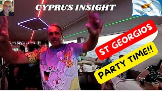 PARTY TIME on the ST GEORGIOS 80s & 90s SUNSET CRUISE