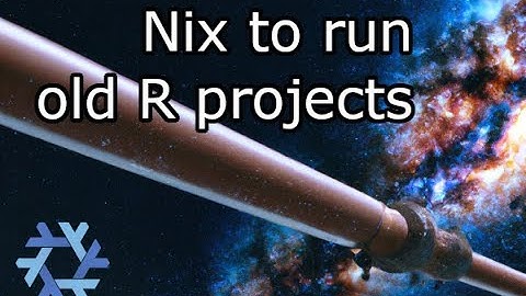 Nix for R users with {rix} - running an old project with an old R and old packages