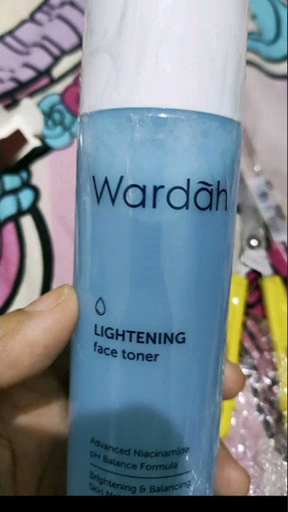 Rekomendasi Wardah lightening face toner