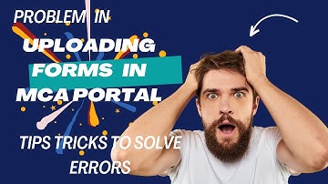 UPLOADING errors on  MCA  |How TO RESOLVE ERRORS | Verification failed  | DSC not registered