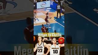 You DON’T See Assists Like This to Caitlin Clark 😳 #caitlinclark #wnba #shorts