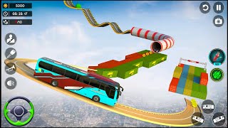 Impossible Bus Stunts | Crazy Bus Mega Ramp Stunt Drive Sim game & Bus Stunt Wala Game screenshot 1