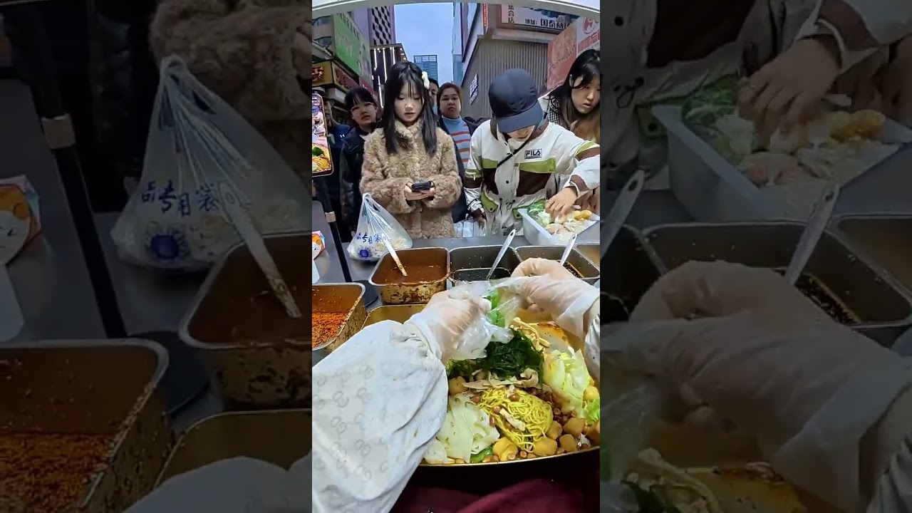 Mixed Spicy Malaban With Various Ingredients, Starting At $1